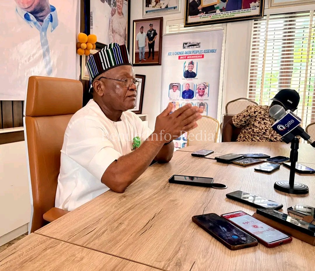 “Take Me to Court, Not the Media” — Ortom Fires Back at Alia Over ₦139.8bn Allegation