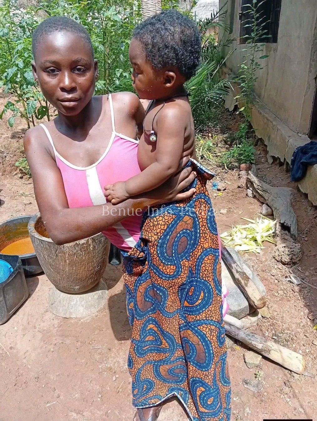 Mother’s Courage Saves Son After Open Well Accident in Benue Community