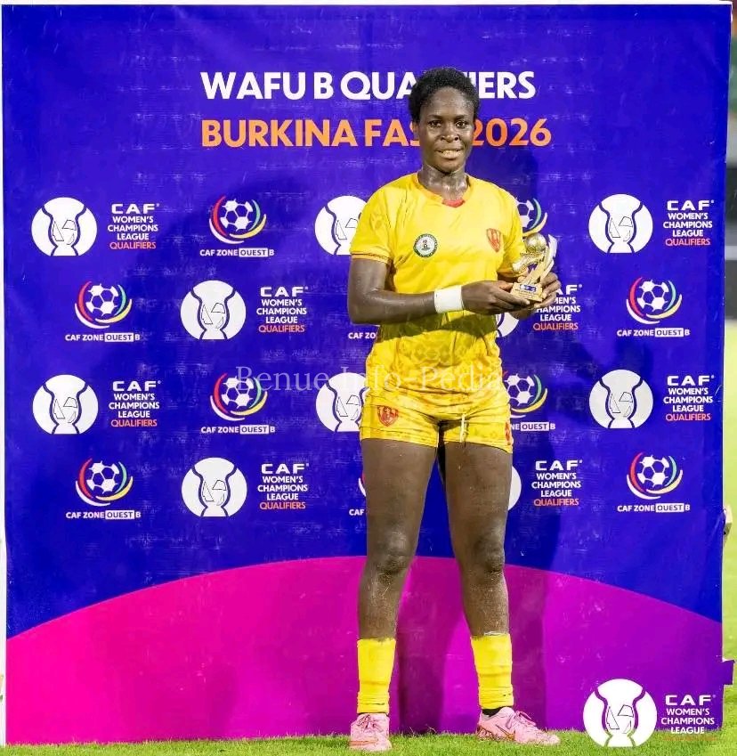 Benue’s Doosuur Atume Wins WAFU-B Golden Boot as Edo Queens Qualify for CAF Women’s Champions League